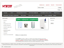 Tablet Screenshot of kormet.pl